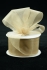 Organza Ribbon , Toffee, 1.5 Inch x 25 Yards (1 Spool) SALE ITEM